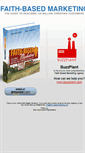 Mobile Screenshot of faithbasedmarketing.com